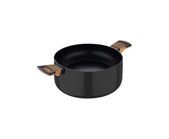 Кастрюля Bergner Earth black, з кришкою 20 см, 2.5 л (BG-32035-BK), изображение 3 Кастрюля Bergner Earth black, з кришкою 20 см, 2.5 л (BG-32035-BK), изображение 3