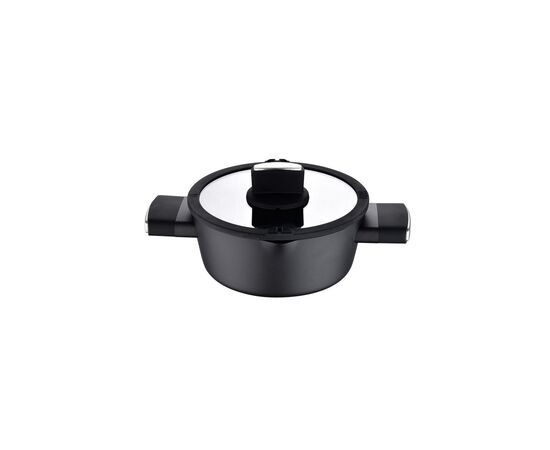Кастрюля Bergner Ion, з кришкою 2 л (BG-35800-BK), изображение 2 Кастрюля Bergner Ion, з кришкою 2 л (BG-35800-BK), изображение 2