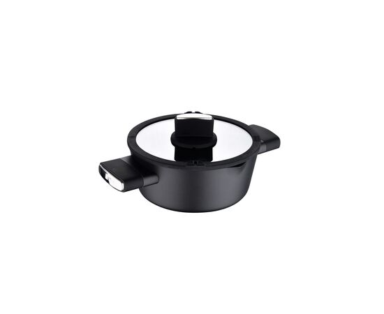 Кастрюля Bergner Ion, з кришкою 2 л (BG-35800-BK)