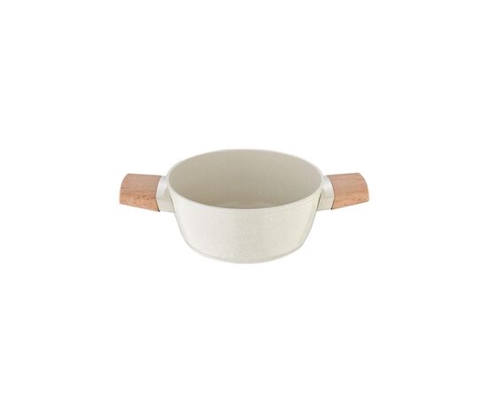 Кастрюля Bergner Naturally, з кришкою 20 см, 2.4 л (BG-34745-CR), изображение 3 Кастрюля Bergner Naturally, з кришкою 20 см, 2.4 л (BG-34745-CR), изображение 3