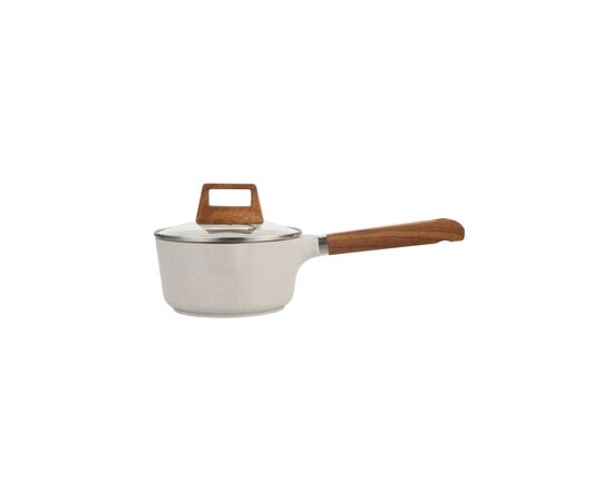 Ковш Bergner Naturally, з кришкою 16 см, 2 л (BG-30635-CR), изображение 2 Ковш Bergner Naturally, з кришкою 16 см, 2 л (BG-30635-CR), изображение 2