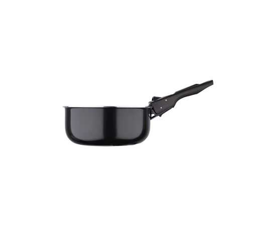 Ковш Bergner Click & cook black, набір зі знімною ручкою 16/18/20 см, 4 предмети (BG-31602-BK), изображение 5 Ковш Bergner Click & cook black, набір зі знімною ручкою 16/18/20 см, 4 предмети (BG-31602-BK), изображение 5