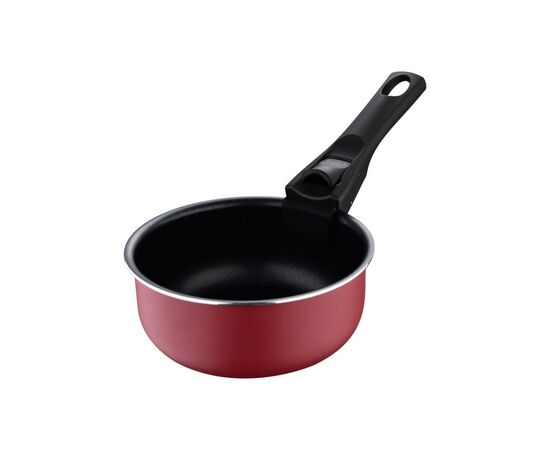 Ковш Bergner Click & cook, набір зі знімною ручкою 16/18/20 см, 4 предмети (BG-31608-RD), изображение 9 Ковш Bergner Click & cook, набір зі знімною ручкою 16/18/20 см, 4 предмети (BG-31608-RD), изображение 9