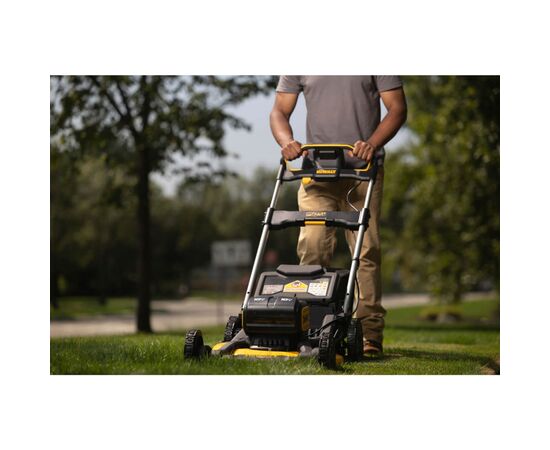 Газонокосилка DeWALT 18 В, 53 см, 2x8Ah.28 кг (DCMWP134W2), изображение 11 Газонокосилка DeWALT 18 В, 53 см, 2x8Ah.28 кг (DCMWP134W2), изображение 11