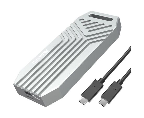 Карман внешний Maiwo M.2 SSD NVMe 2280 ч-з USB4.0 Type-C 40Gbps (K1695), изображение 2 Карман внешний Maiwo M.2 SSD NVMe 2280 ч-з USB4.0 Type-C 40Gbps (K1695), изображение 2