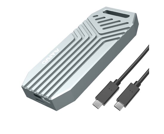 Кишеня зовнішня Maiwo M.2 SSD NVMe 2280 ч-з USB4.0 Type-C 40Gbps (K1695)