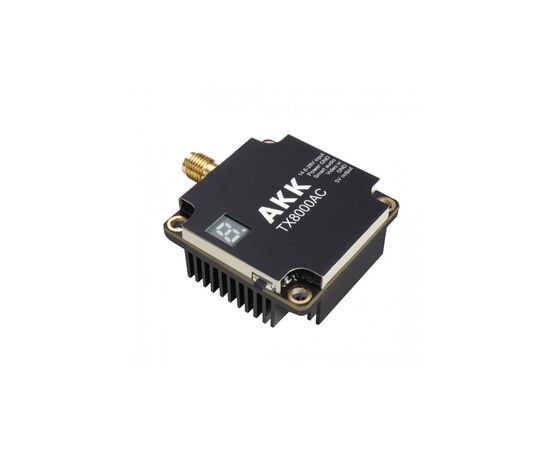 Видеопередатчик (VTX) AKK Ultra Long Range 8W 4.9G-6G 96CH (TX8000AC), изображение 5 Видеопередатчик (VTX) AKK Ultra Long Range 8W 4.9G-6G 96CH (TX8000AC), изображение 5