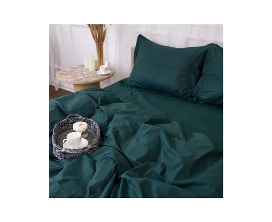 Постільна білизна MirSon Poplin Line 091 Emerald 110x140 (2200006277408), зображення 3