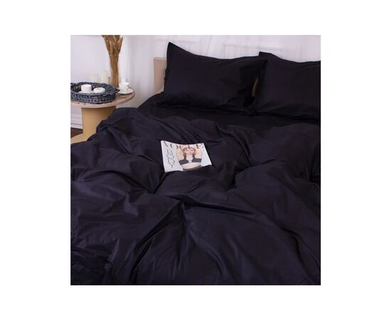 Постільна білизна MirSon Poplin Line 099 Black 110x140 (2200006277378), зображення 2