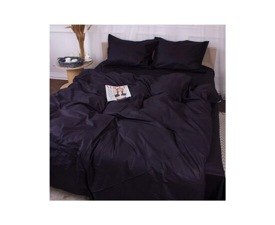 Постельное белье MirSon Poplin Line 099 Black 110x140 (2200006277378)