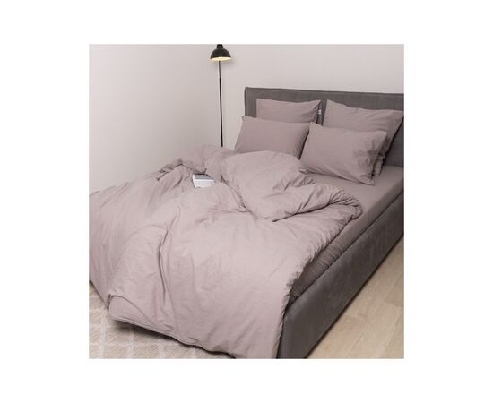 Постельное белье MirSon Gray beige Вареный хлопок 200х220 (2200007885275)