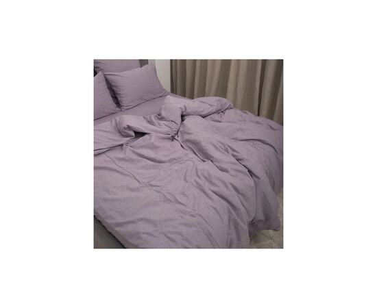 Постільна білизна MirSon Gray Варена бавовна 200х220 (2200007885299), зображення 5