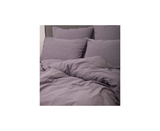 Постільна білизна MirSon Gray Варена бавовна 200х220 (2200007885299), зображення 8