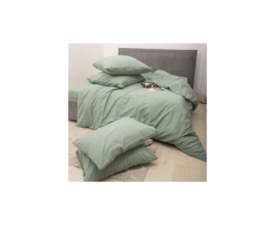 Постельное белье MirSon Olive Вареный хлопок 200х220 (2200007885305), изображение 5