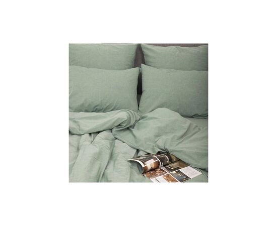 Постельное белье MirSon Olive Вареный хлопок 200х220 (2200007885305), изображение 6