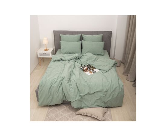 Постельное белье MirSon Olive Вареный хлопок 200х220 (2200007885305)