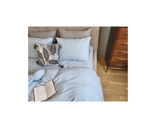 Постельное белье MirSon Sky blue Вареный хлопок 200х220 (2200007885312), изображение 2