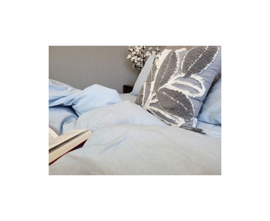 Постельное белье MirSon Sky blue Вареный хлопок 200х220 (2200007885312), изображение 4