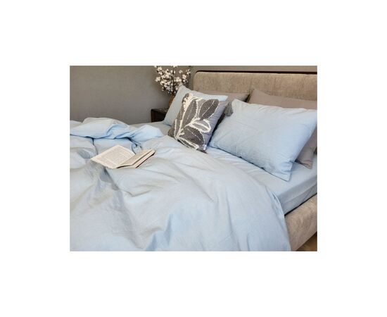 Постельное белье MirSon Sky blue Вареный хлопок 200х220 (2200007885312), изображение 5