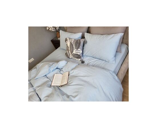 Постельное белье MirSon Sky blue Вареный хлопок 200х220 (2200007885312), изображение 6