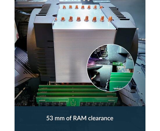 Кулер для процессора Arctic 4U-M Ampere (ACFRE00171A), изображение 11 Кулер для процессора Arctic 4U-M Ampere (ACFRE00171A), изображение 11