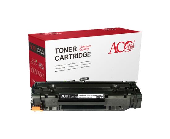 Картридж ACO Canon 726 Black 2.1K (ACO-CRG-726), изображение 2 Картридж ACO Canon 726 Black 2.1K (ACO-CRG-726), изображение 2