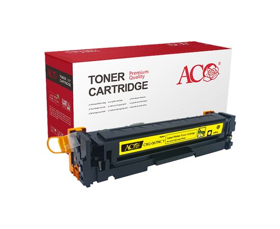 Картридж ACO Canon 067 Yellow 1250ст (ACO-CRG-067NC Y), изображение 2 Картридж ACO Canon 067 Yellow 1250ст (ACO-CRG-067NC Y), изображение 2