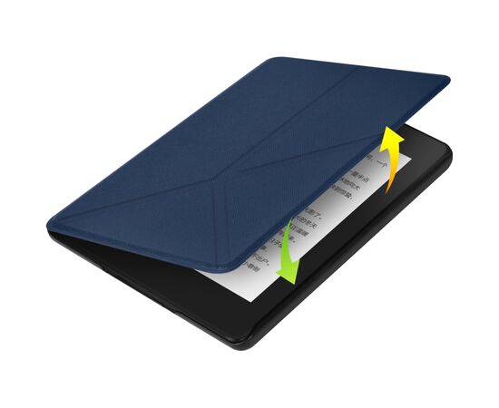 Чехол для электронной книги BeCover Ultra Slim Origami Amazon Kindle Paperwhite 12th Gen. 2024 7" Deep Blue (712838), изображение 6 Чехол для электронной книги BeCover Ultra Slim Origami Amazon Kindle Paperwhite 12th Gen. 2024 7" Deep Blue (712838), изображение 6