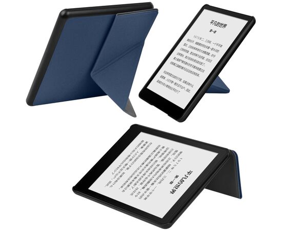 Чехол для электронной книги BeCover Ultra Slim Origami Amazon Kindle Paperwhite 12th Gen. 2024 7" Deep Blue (712838), изображение 7 Чехол для электронной книги BeCover Ultra Slim Origami Amazon Kindle Paperwhite 12th Gen. 2024 7" Deep Blue (712838), изображение 7