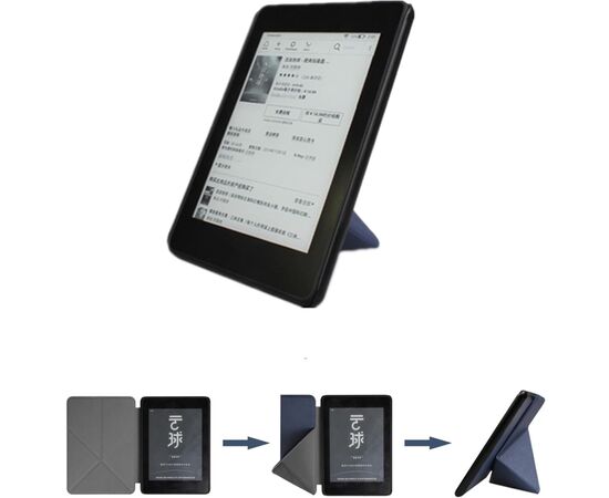 Чехол для электронной книги BeCover Ultra Slim Origami Amazon Kindle Paperwhite 12th Gen. 2024 7" Deep Blue (712838), изображение 8 Чехол для электронной книги BeCover Ultra Slim Origami Amazon Kindle Paperwhite 12th Gen. 2024 7" Deep Blue (712838), изображение 8