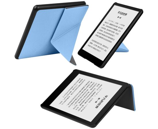 Чехол для электронной книги BeCover Ultra Slim Origami Amazon Kindle Paperwhite 12th Gen. 2024 7" Light Blue (712839), изображение 7 Чехол для электронной книги BeCover Ultra Slim Origami Amazon Kindle Paperwhite 12th Gen. 2024 7" Light Blue (712839), изображение 7