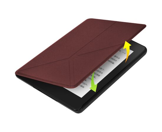 Чехол для электронной книги BeCover Ultra Slim Origami Amazon Kindle Paperwhite 12th Gen. 2024 7" Red Wine (712842), изображение 6 Чехол для электронной книги BeCover Ultra Slim Origami Amazon Kindle Paperwhite 12th Gen. 2024 7" Red Wine (712842), изображение 6