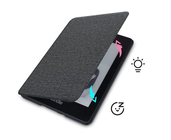 Чехол для электронной книги BeCover Smart Case Amazon Kindle Paperwhite 12th Gen. 2024 7" Black (712844), изображение 4 Чехол для электронной книги BeCover Smart Case Amazon Kindle Paperwhite 12th Gen. 2024 7" Black (712844), изображение 4