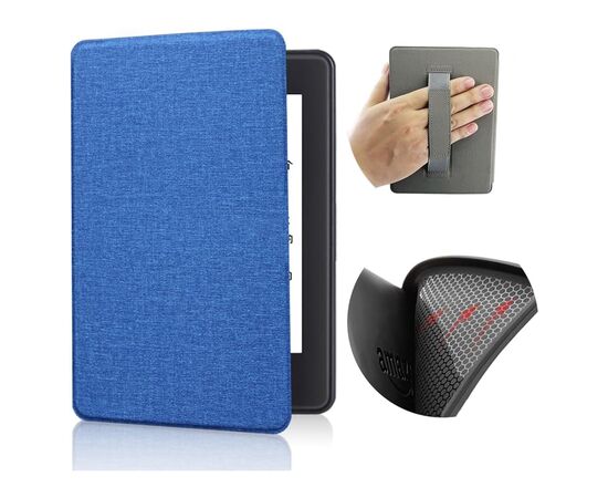 Чохол до електронної книги BeCover Smart Case Amazon Kindle Paperwhite 12th Gen. 2024 7" Deep Blue (712845), зображення 3 Чохол до електронної книги BeCover Smart Case Amazon Kindle Paperwhite 12th Gen. 2024 7" Deep Blue (712845), зображення 3