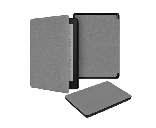 Чохол до електронної книги BeCover Smart Case Amazon Kindle Paperwhite 12th Gen. 2024 7" Gray (712846), зображення 2 Чохол до електронної книги BeCover Smart Case Amazon Kindle Paperwhite 12th Gen. 2024 7" Gray (712846), зображення 2