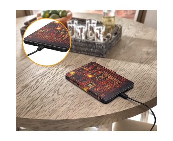 Чехол для электронной книги BeCover Smart Case Amazon Kindle Paperwhite 12th Gen. 2024 7" Library (712855), изображение 6 Чехол для электронной книги BeCover Smart Case Amazon Kindle Paperwhite 12th Gen. 2024 7" Library (712855), изображение 6