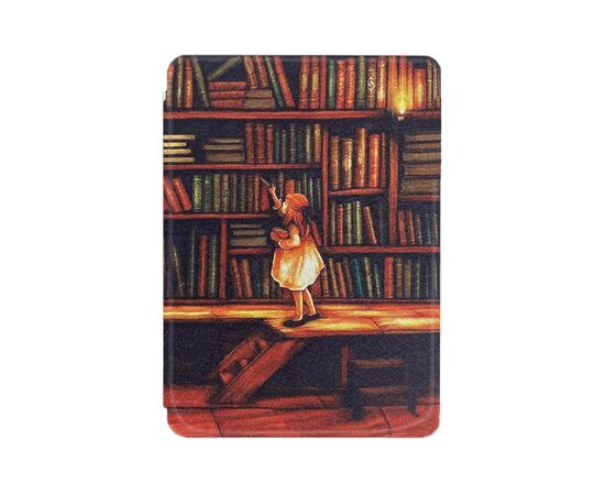 Чохол до електронної книги BeCover Smart Case Amazon Kindle Paperwhite 12th Gen. 2024 7" Library Girl (712856), зображення 2 Чохол до електронної книги BeCover Smart Case Amazon Kindle Paperwhite 12th Gen. 2024 7" Library Girl (712856), зображення 2