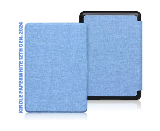 Чохол до електронної книги BeCover Smart Case Amazon Kindle Paperwhite 12th Gen. 2024 7" Light Blue (712847)