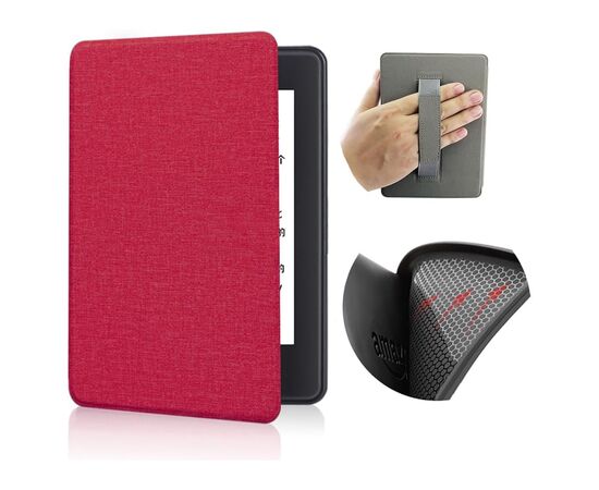 Чохол до електронної книги BeCover Smart Case Amazon Kindle Paperwhite 12th Gen. 2024 7" Red (712849), зображення 3 Чохол до електронної книги BeCover Smart Case Amazon Kindle Paperwhite 12th Gen. 2024 7" Red (712849), зображення 3