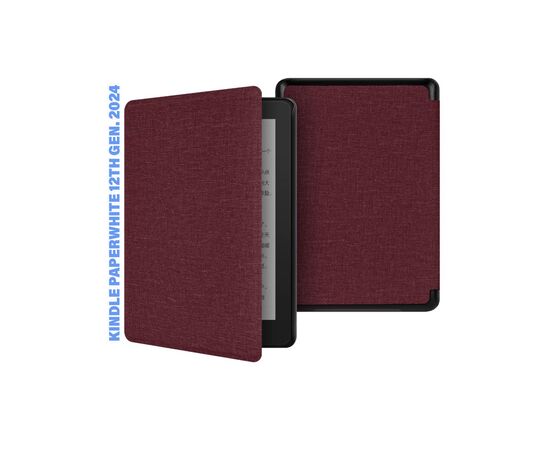 Чохол до електронної книги BeCover Smart Case Amazon Kindle Paperwhite 12th Gen. 2024 7" Red Wine (712850)