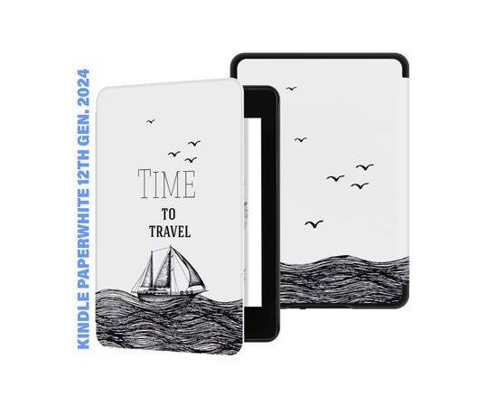 Чехол для электронной книги BeCover Smart Case Amazon Kindle Paperwhite 12th Gen. 2024 7" Time To Travel (712859)