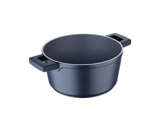 Кастрюля MasterPro Indigo з кришкою 24 см 4,5 л (BGMP-7979), изображение 3 Кастрюля MasterPro Indigo з кришкою 24 см 4,5 л (BGMP-7979), изображение 3