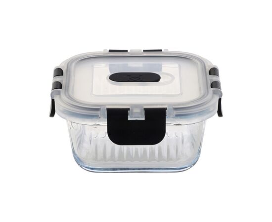 Пищевой контейнер MasterPro Foodies collection квадратний 320 мл (BGMP-5674), изображение 2 Пищевой контейнер MasterPro Foodies collection квадратний 320 мл (BGMP-5674), изображение 2