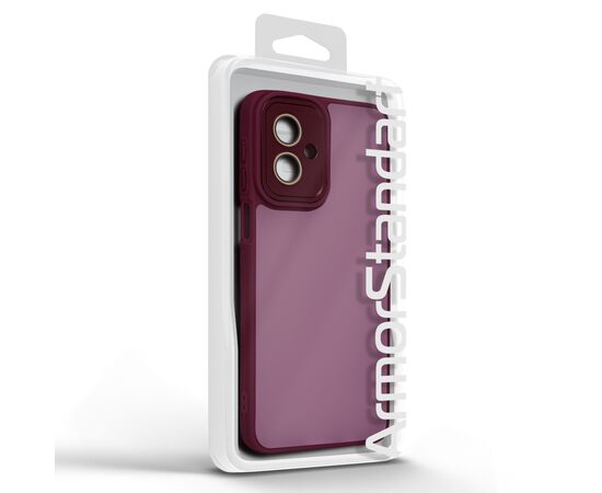 Чохол до мобільного телефона Armorstandart ShadeX Motorola G55 5G Wine Red (ARM83389), зображення 3