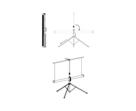 Проекционный экран T85NWS1 Elite Screens, изображение 6 Проекционный экран T85NWS1 Elite Screens, изображение 6