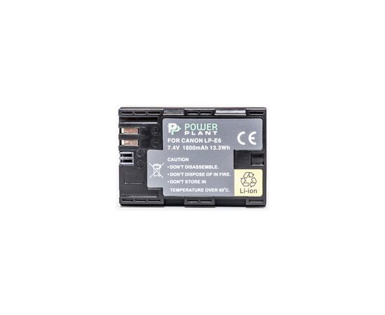 Аккумулятор к фото/видео PowerPlant Canon LP-E6 Chip (DV00DV1243), изображение 3 Аккумулятор к фото/видео PowerPlant Canon LP-E6 Chip (DV00DV1243), изображение 3