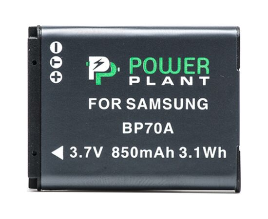 Акумулятор до фото/відео PowerPlant Samsung BP70A (DV00DV1261)