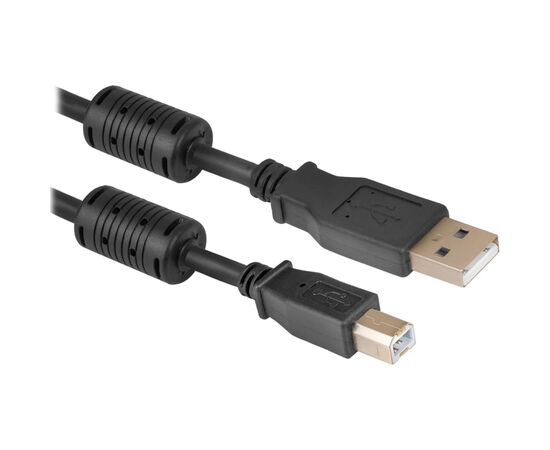 Кабель для принтера USB 2.0 AM/BM 3.0m Defender (87431)