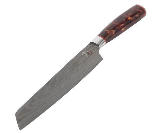 Кухонный нож MasterPro Tetsu, накірі, 20 см, коричневий (BGMP-4127-BR), изображение 2 Кухонный нож MasterPro Tetsu, накірі, 20 см, коричневий (BGMP-4127-BR), изображение 2