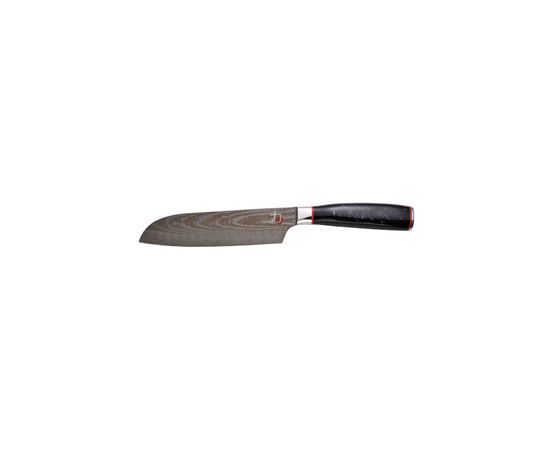 Кухонний ніж MasterPro Tetsu, сантоку, 17.5 см, чорний (BGMP-4128-MBK)